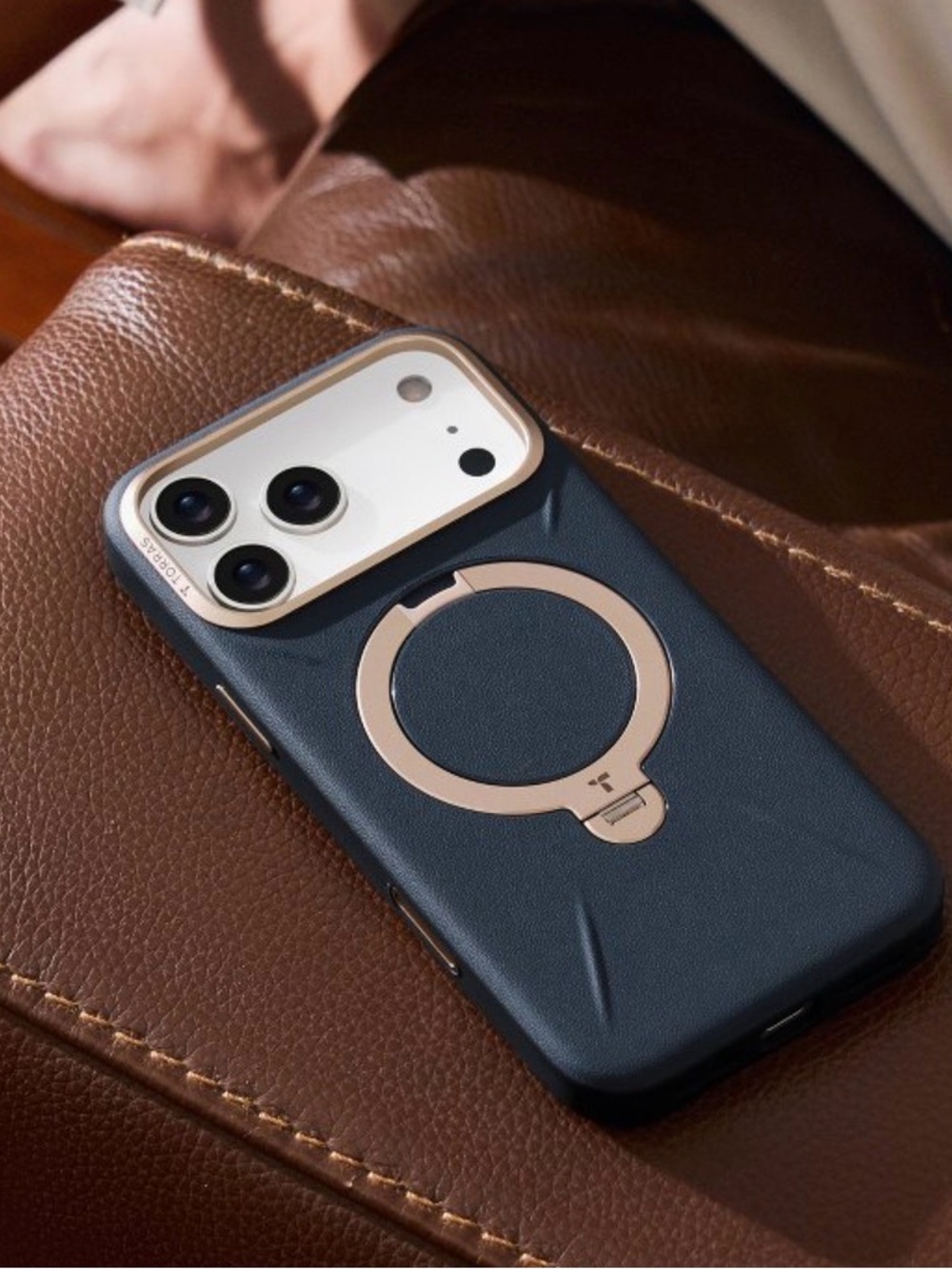 TORRAS Ostand Q3 VegSkin Case, Size: iPhone 17 Pro